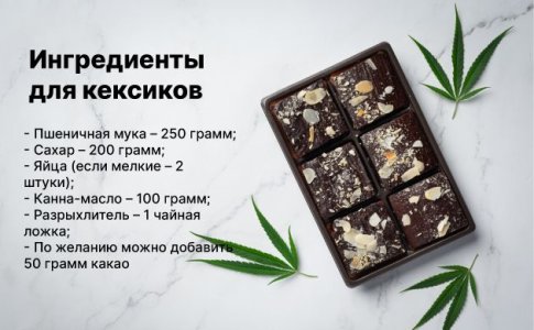 ингредиенты для кексов с коноплей ингредиенты для кексов с коноплей