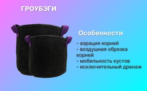 Гроубэги для конопли